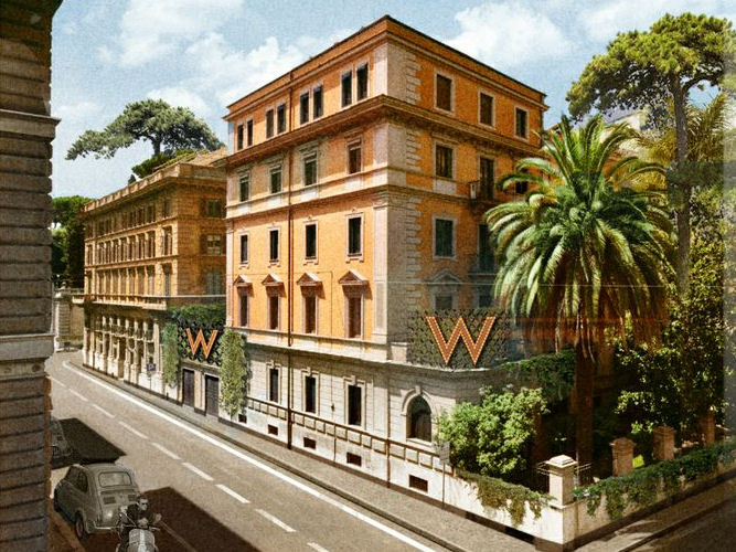 W ROMA, PRIMO HOTEL DEL LUXURY BRAND “W” DI MARRIOTT IN ITALIA