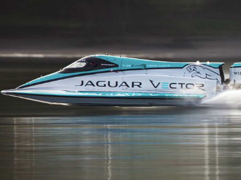 JAGUAR VECTOR RACING INFRANGE IL RECORD MONDIALE MARITTIMO  DI VELOCITÀ CON PROPULSIONE ELETTRICA