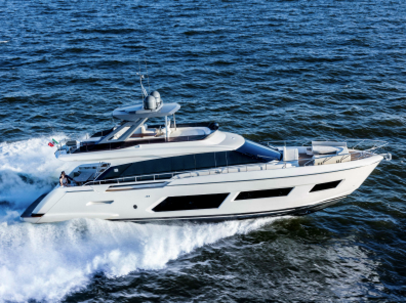 5 NUOVE STELLE FERRETTI GROUP AL CANNES YACHTING FESTIVAL 2018