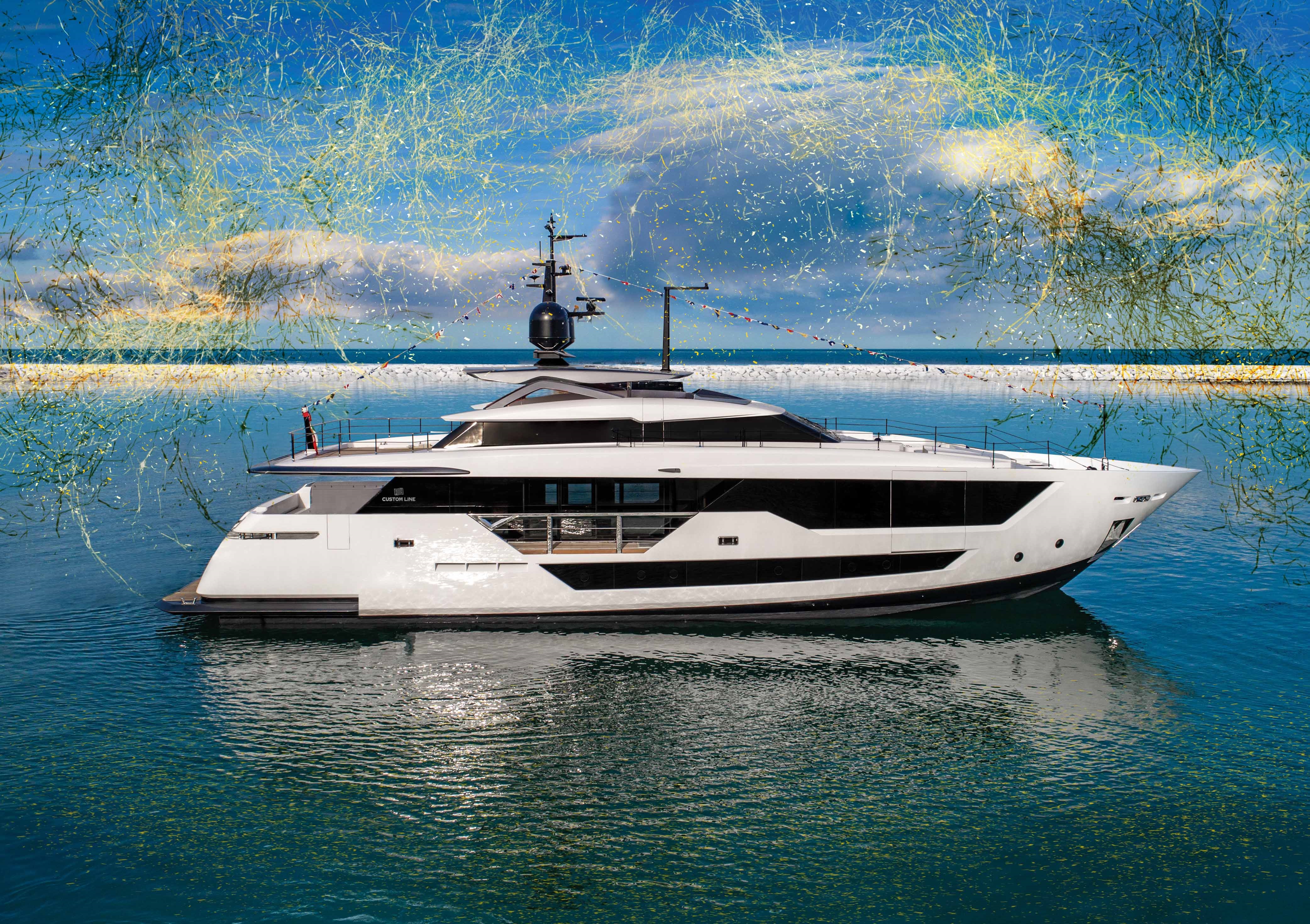 NUOVA BELLEZZA NEL MARE .VARATO IL NUOVO CUSTOM LINE 106’