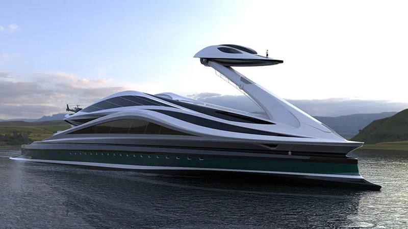‘Avanguardia’, il mega yacht ispirato ai manga giapponesi
