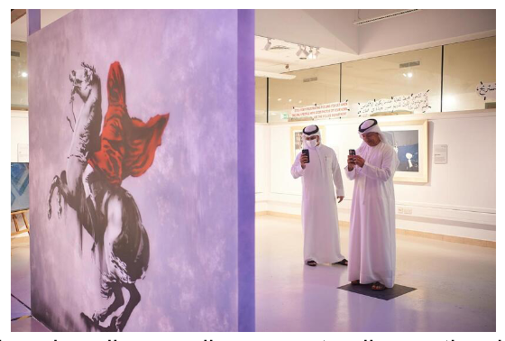 A Dubai la mostra dedicata all’artista tra i più famosi al mondo