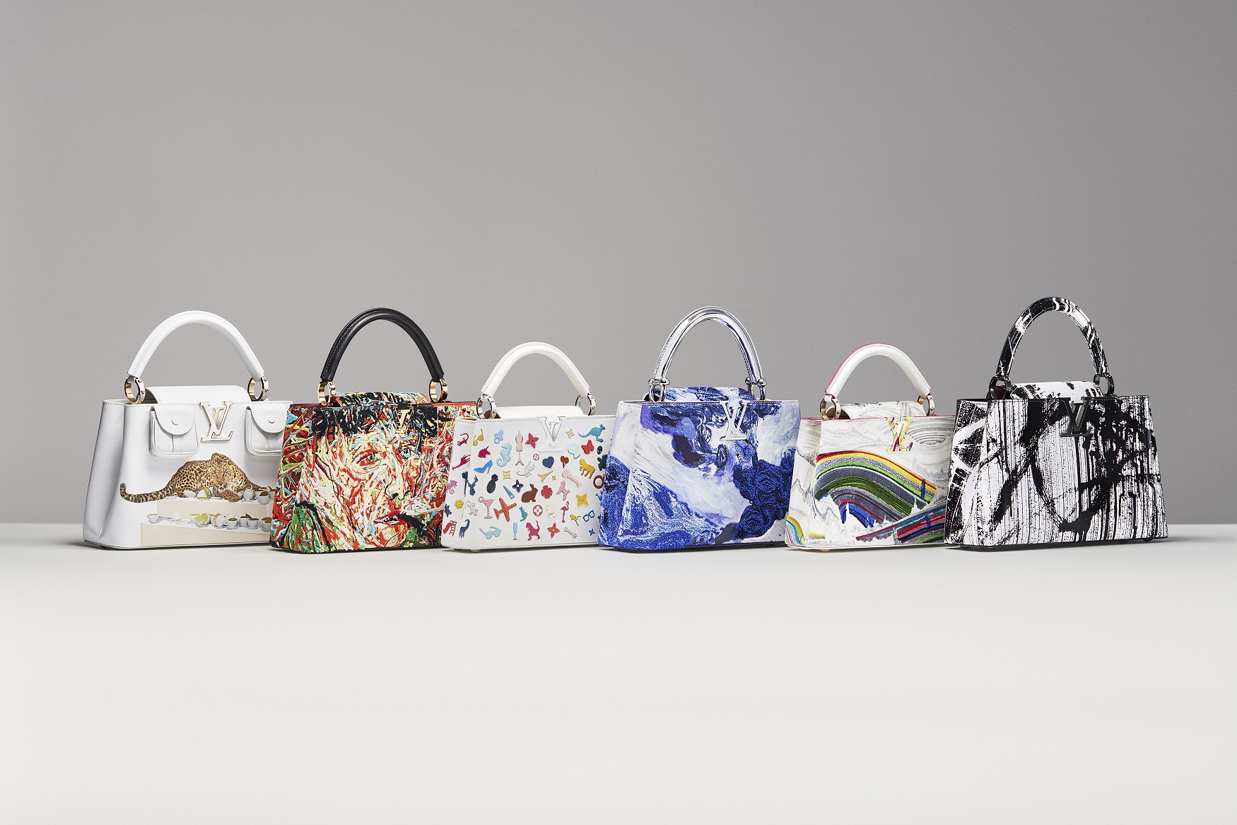 Artycapucines di Louis Vuitton, sei nuovi artisti contemporanei di fama internazionale per l’iconica borsa Capucines